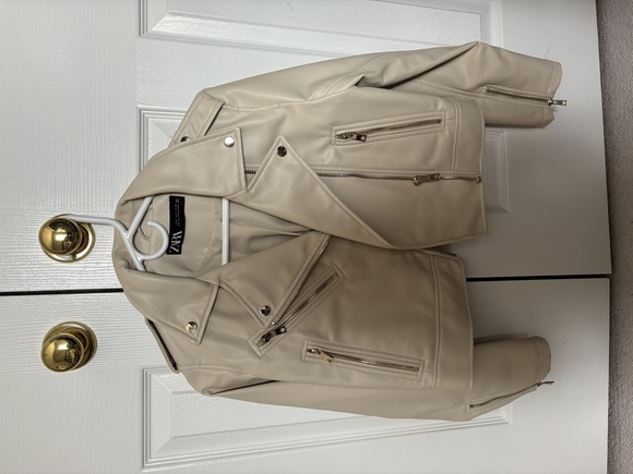 Zara Leather Jacket - Picture 1 of 1